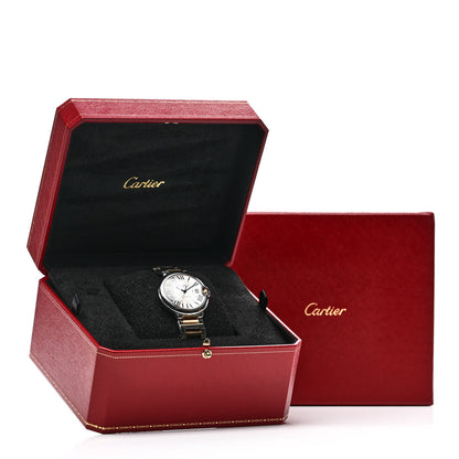 Cartier Stainless Steel 18K Yellow Gold 36mm Ballon Bleu De Cartier Automatic Watch 5 of 5