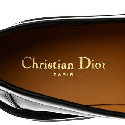 Christian Dior Brushed Calfskin Boy Loafers 39 Black 6 of 9