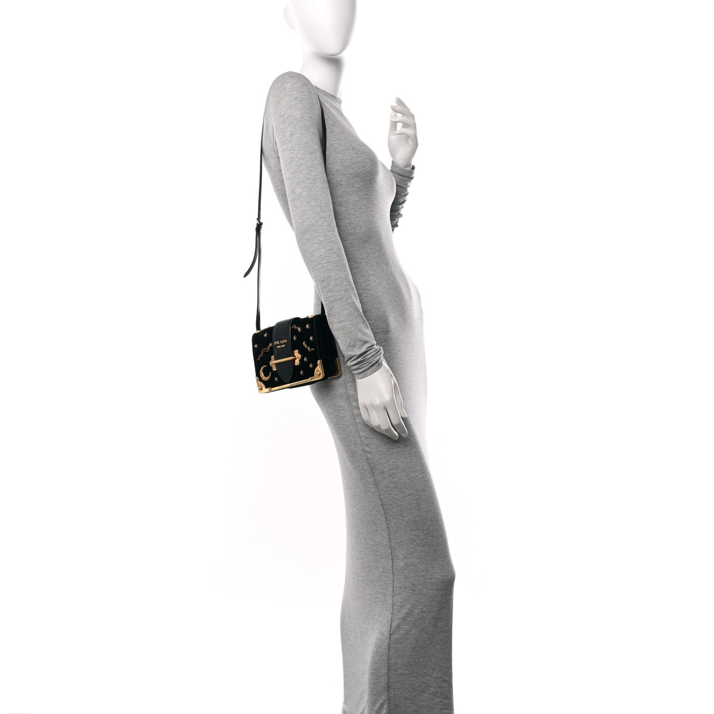 Velvet Cahier Astrology Bag Black