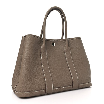 Hermes Negonda Garden Party 30 TPM Etoupe 3 of 11