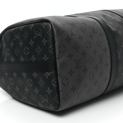 Louis Vuitton Reverse Monogram Eclipse Keepall Bandouliere 50 7 of 8