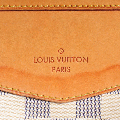 Louis Vuitton Damier Azur Siracusa MM 6 of 8