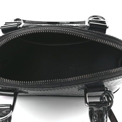 Louis Vuitton Vernis Alma BB Noir Magnetique 5 of 11