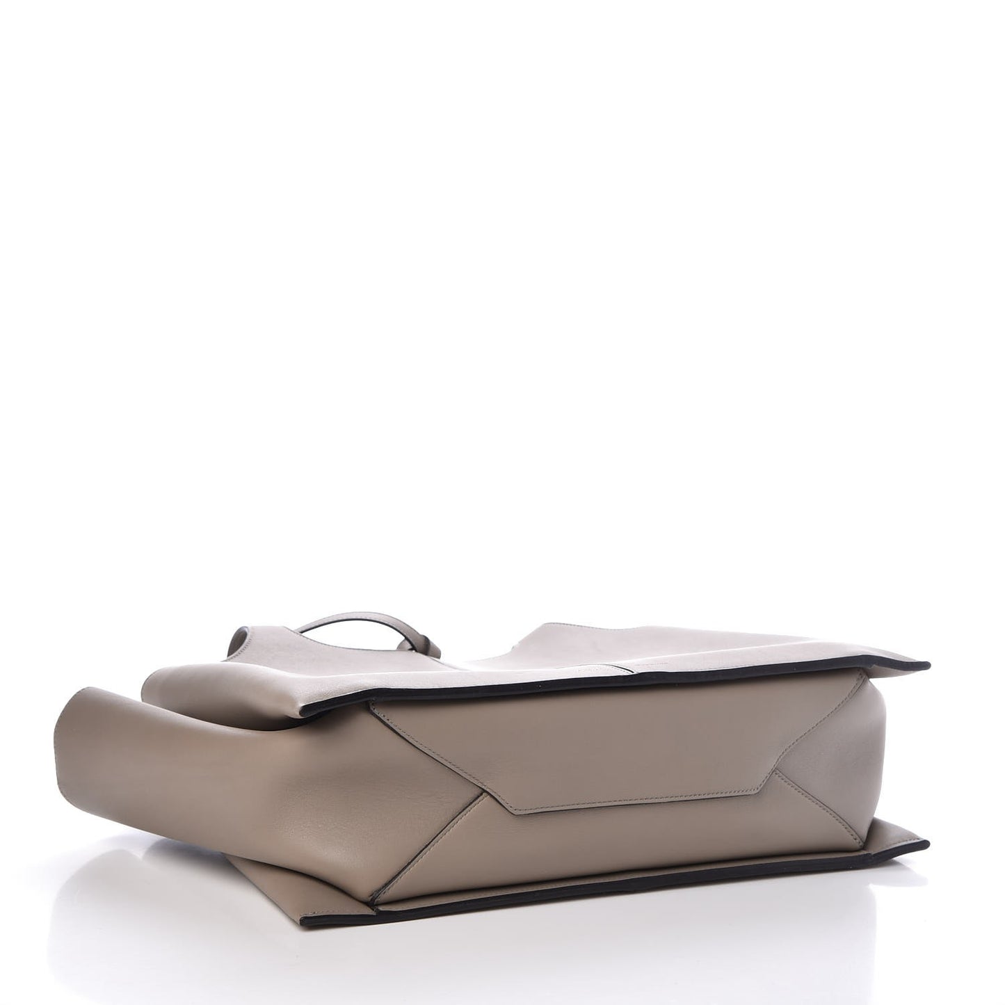 Calfskin Medium Tri-Fold Bag Stone