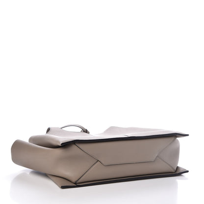 Celine Calfskin Medium Tri-Fold Bag Stone 4 of 7