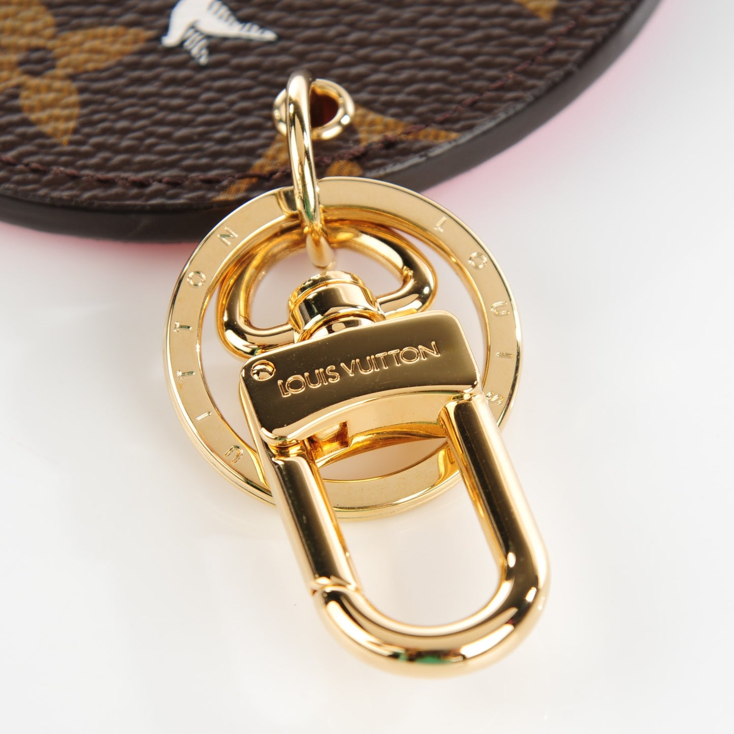Monogram 2015 Christmas Animation Bag Charm Key Ring