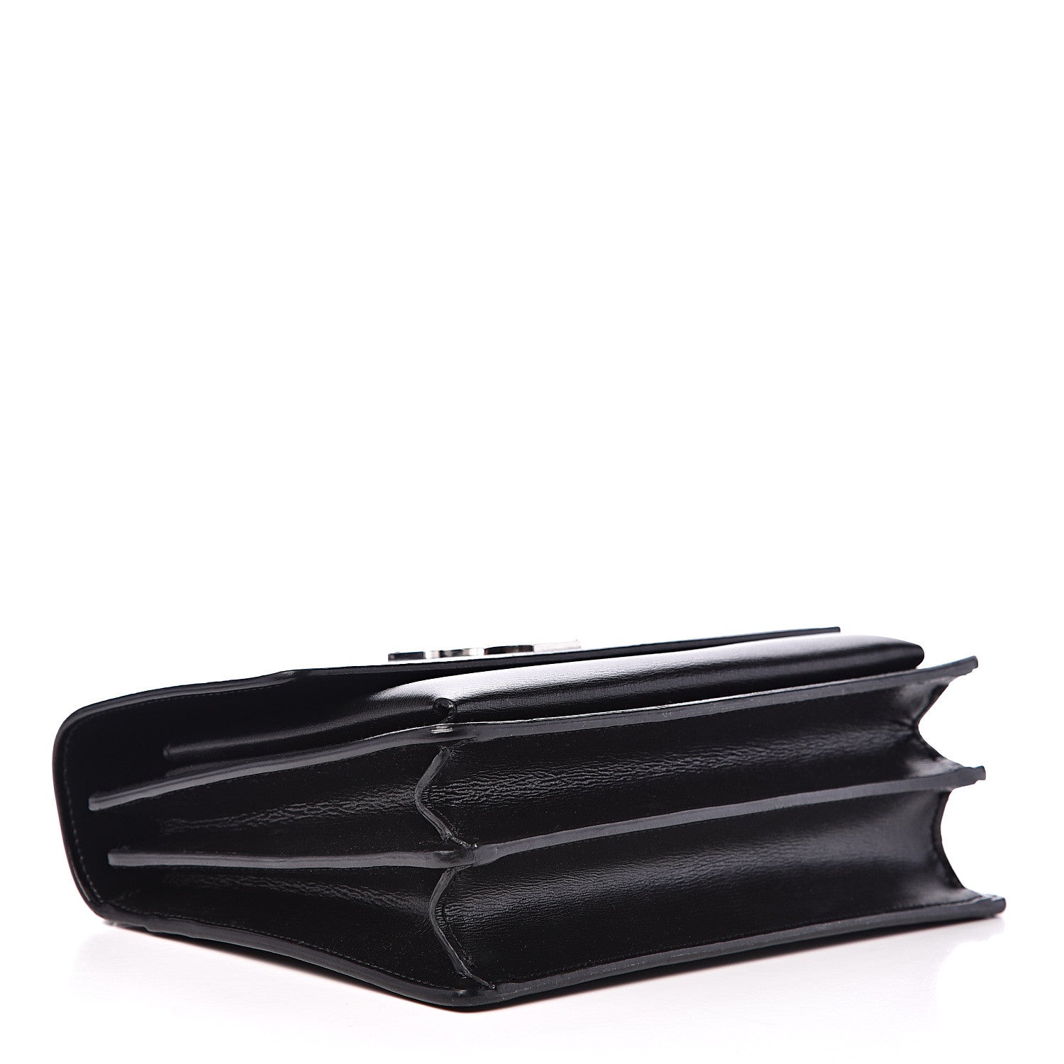 Saint Laurent Grained Calfskin Medium Monogram Sunset Black 3 of 11
