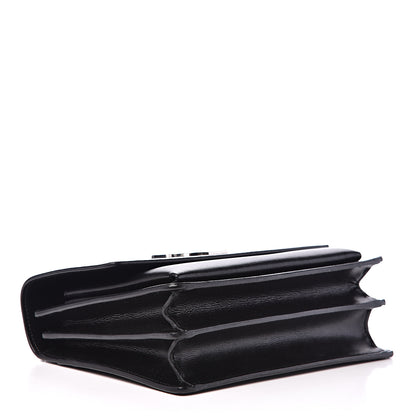 Saint Laurent Grained Calfskin Medium Monogram Sunset Black 3 of 11