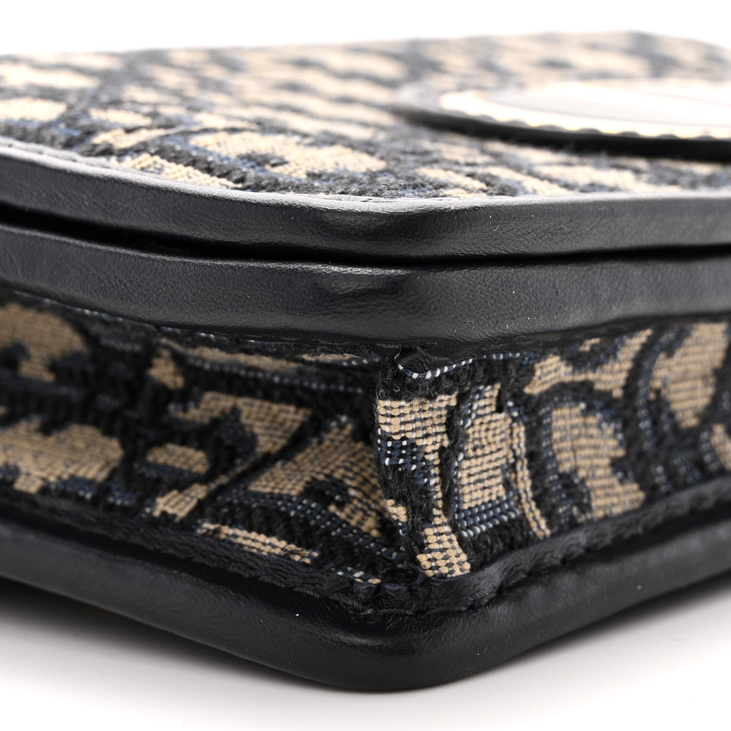 Christian Dior Oblique 30 Montaigne 2-In-1 Pouch Blue 8 of 10