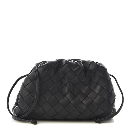 Bottega Veneta Nappa Intrecciato The Mini Pouch Black 1 of 8