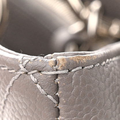 Chanel Caviar Quilted Grand Shopping Tote GST Light Grey 16 of 16