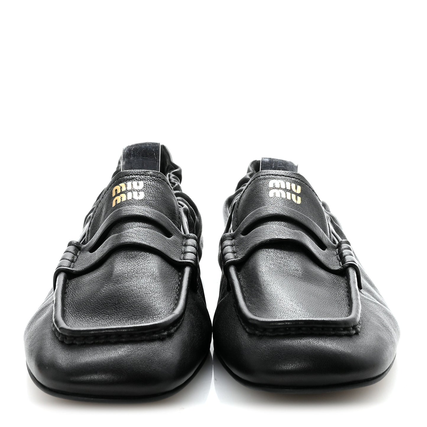 Ruches Nappa Loafer 38 Black