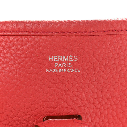Hermes Taurillon Clemence Evelyne III PM Bougainvillea 5 of 12
