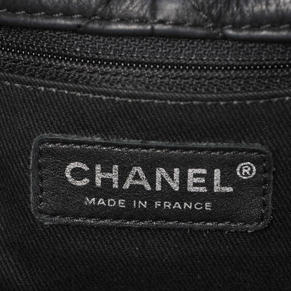 Chanel Ultra Soft Suede Natural Beauty Tote Navy Blue 6 of 7