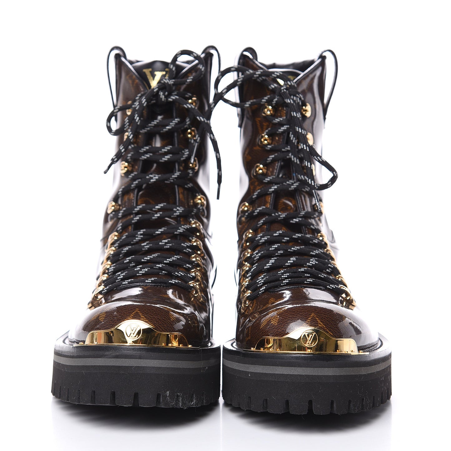 Monogram Glaze Mens Outland Ankle Boots 8 Ebene