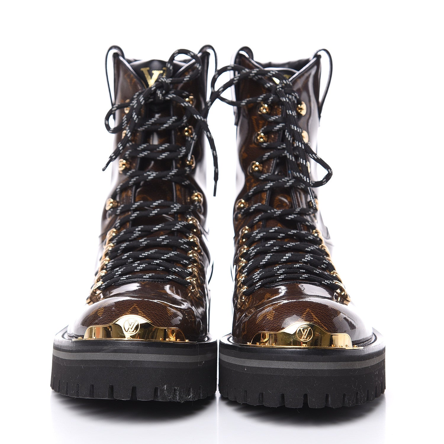 Louis Vuitton Monogram Glaze Mens Outland Ankle Boots 8 Ebene 2 of 8