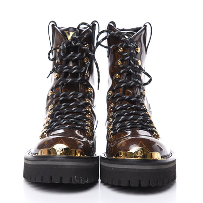 Louis Vuitton Monogram Glaze Mens Outland Ankle Boots 8 Ebene 2 of 8
