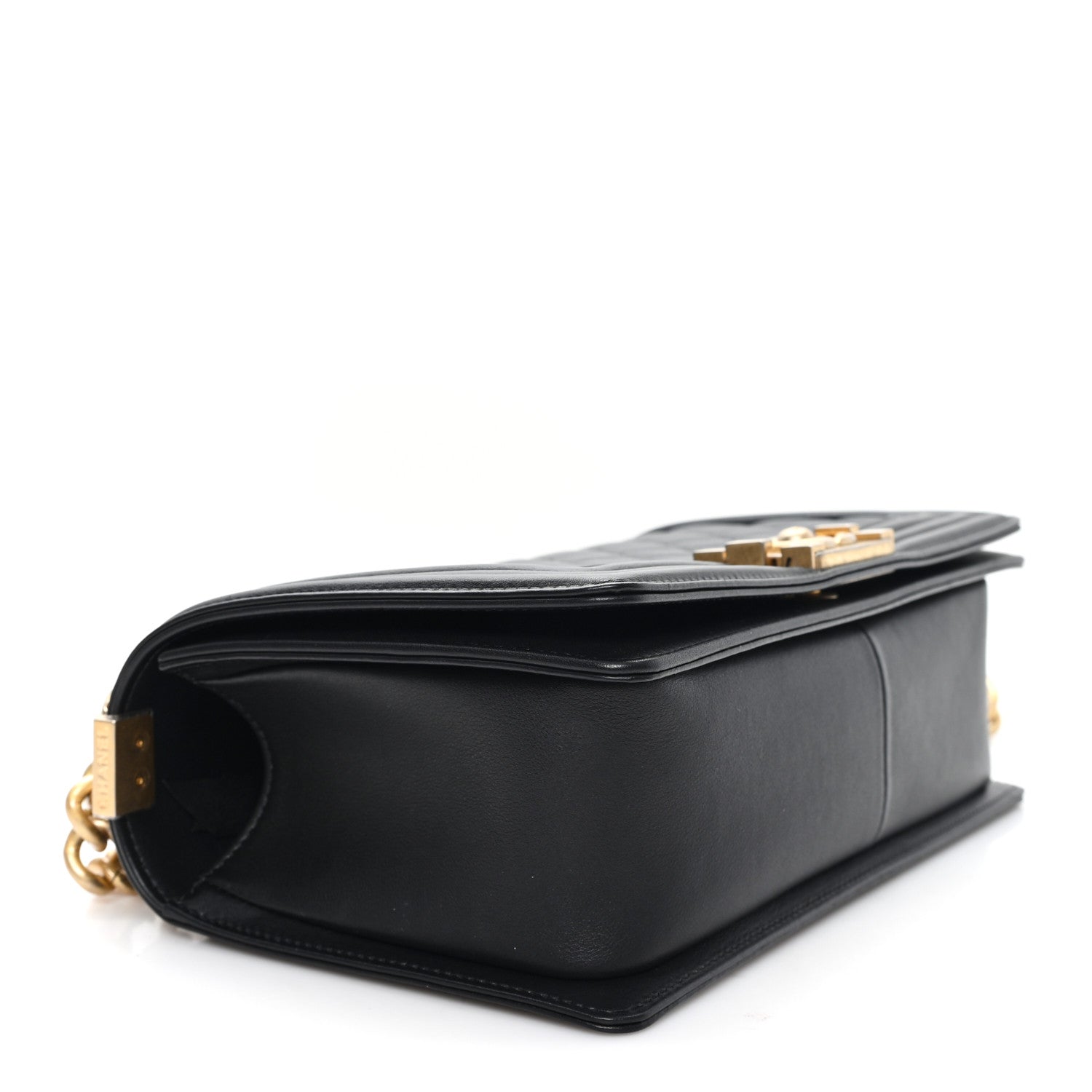Chanel Calfskin Quilted Medium Boy Flap Black 4 of 10
