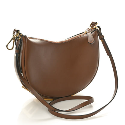 Fendi Vitello Grace Matte Mini Fendigraphy Hobo Bag Brandy 3 of 10