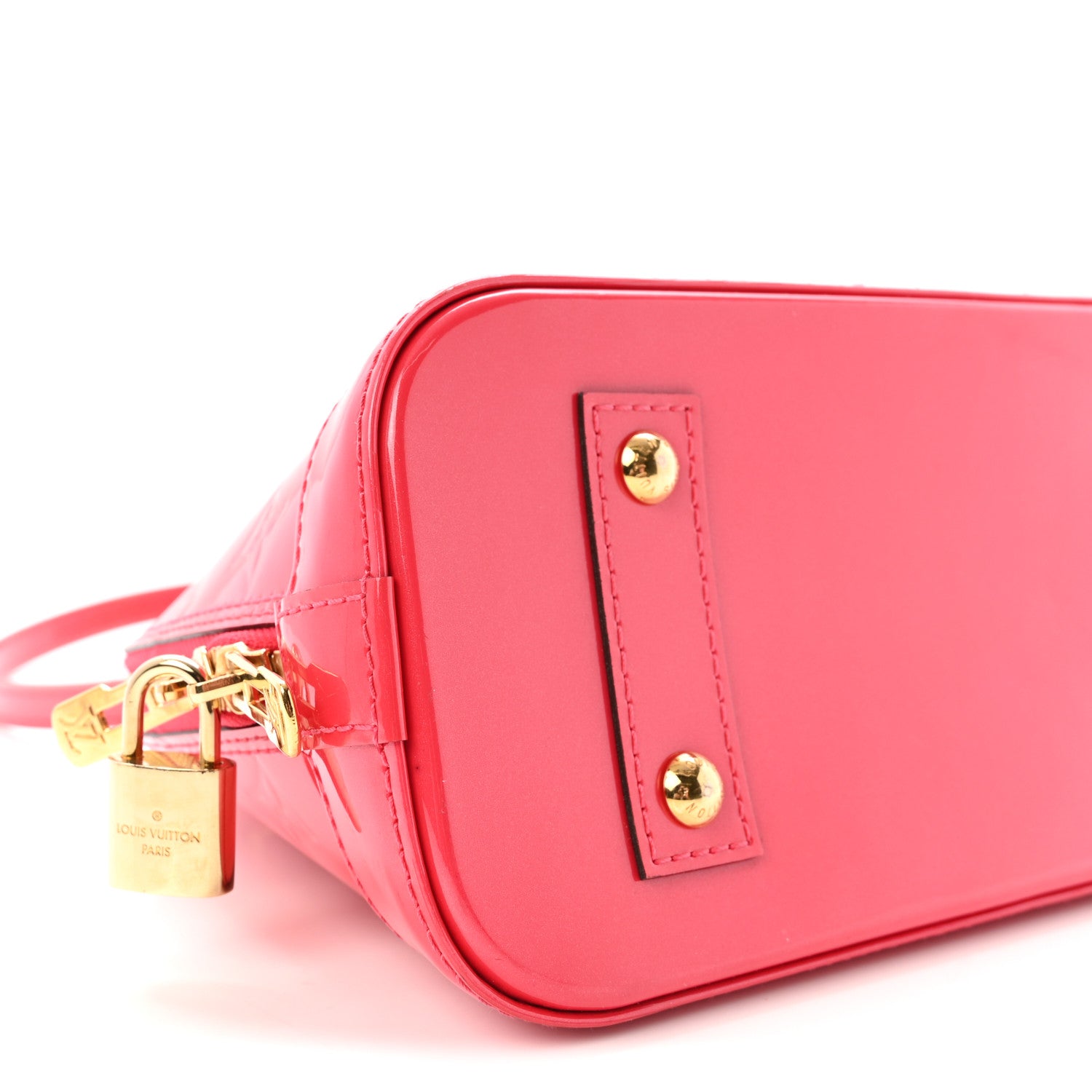 Louis Vuitton Vernis Alma BB Hot Pink 8 of 9