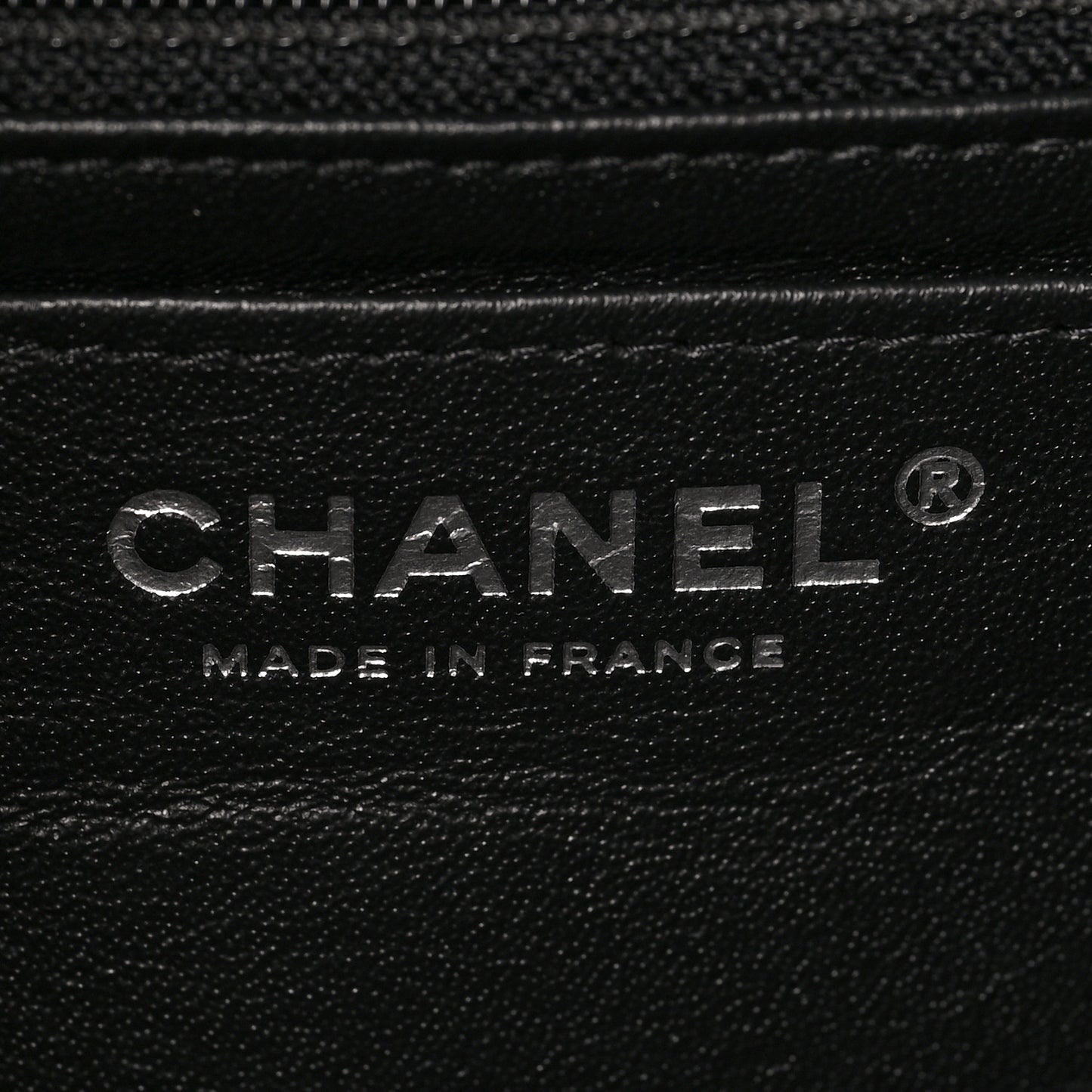 Lambskin Quilted Mini Rectangular Flap So Black
