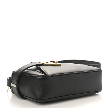 Salvatore Ferragamo Calfskin Gancio Small Camera Case Black 4 of 8