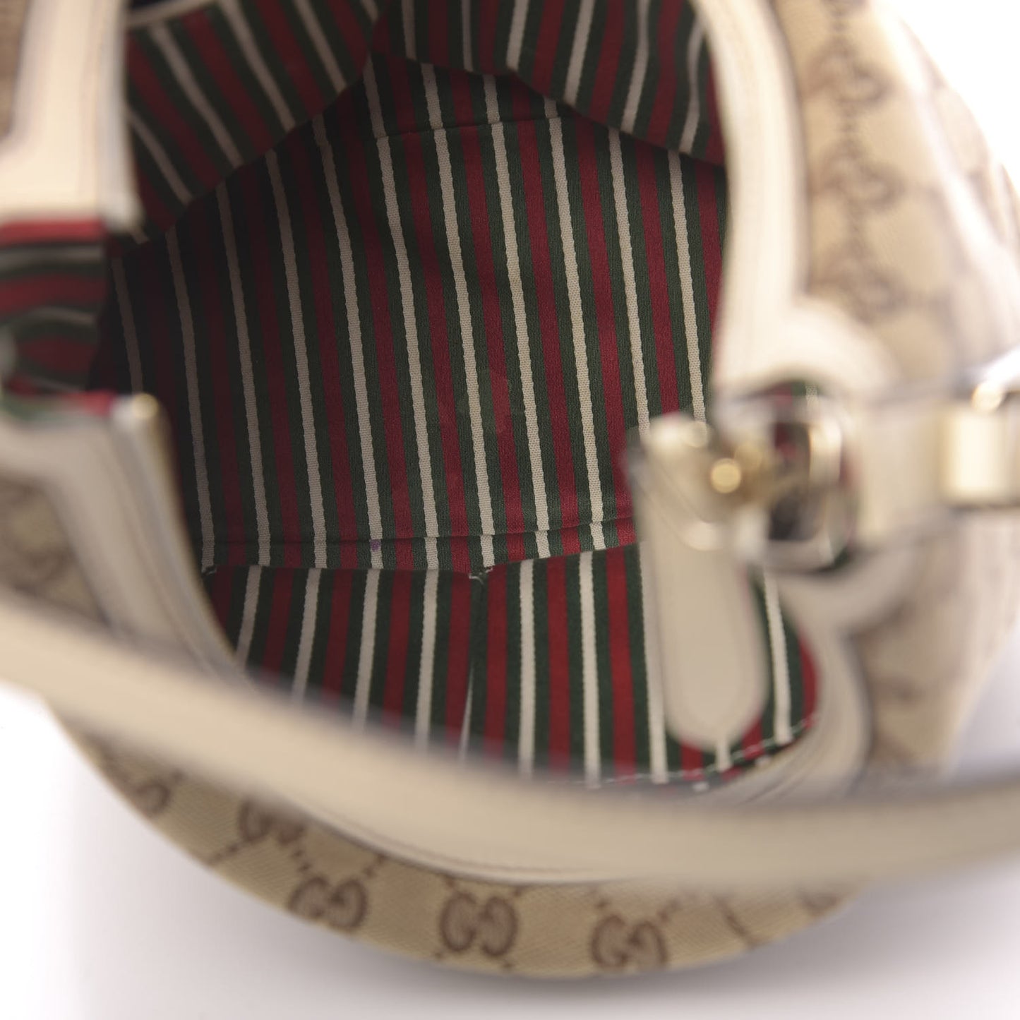 Monogram Medium New Britt Hobo Off White