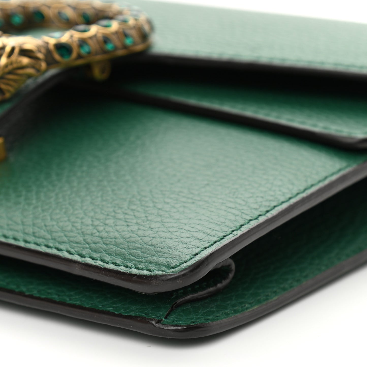 Calfskin Mini Dionysus Shoulder Bag Emerald