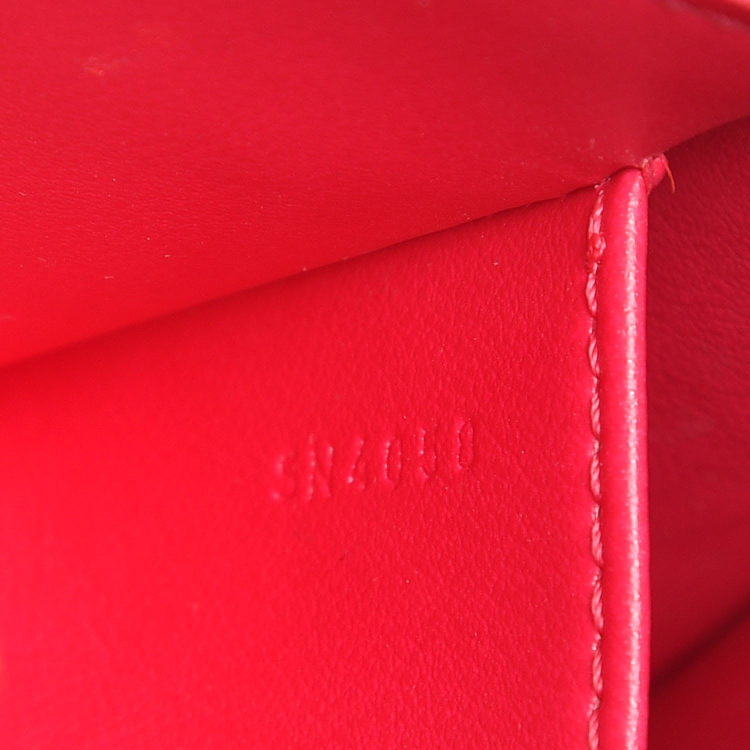 Louis Vuitton Vernis Trousse Cosmetic Pouch Rose Pop 6 of 9