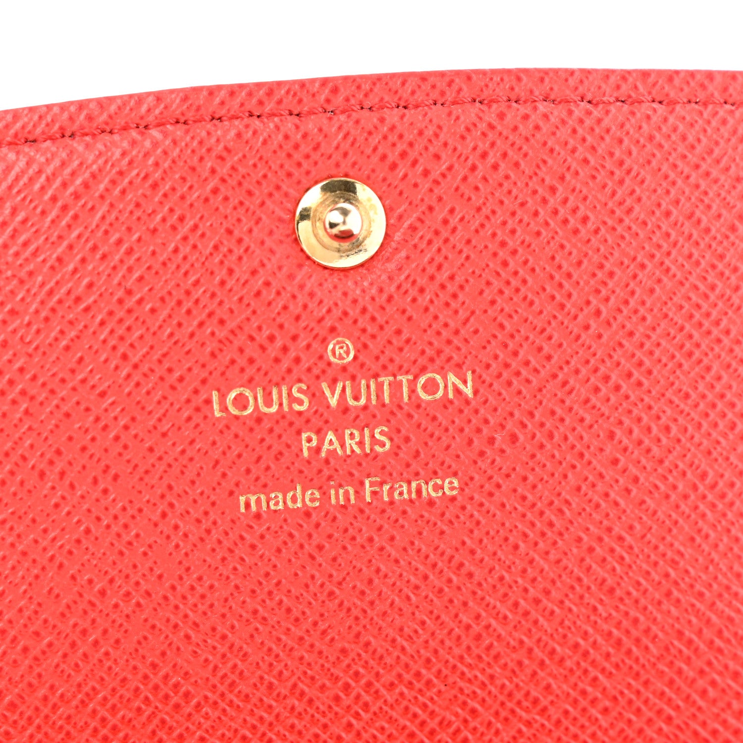 Louis Vuitton Monogram Bloom Flower Emilie Wallet Coquelicot 6 of 12