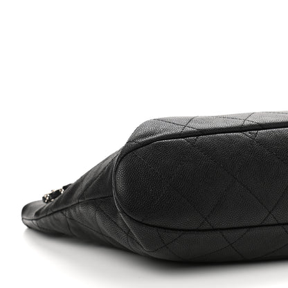 Chanel Caviar Quilted Large CC Tote Black 9 of 10