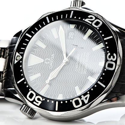 Omega Stainless Steel 42mm Seamaster Professional Chronometer Automatic Watch Black 2054.50.00 9 of 10