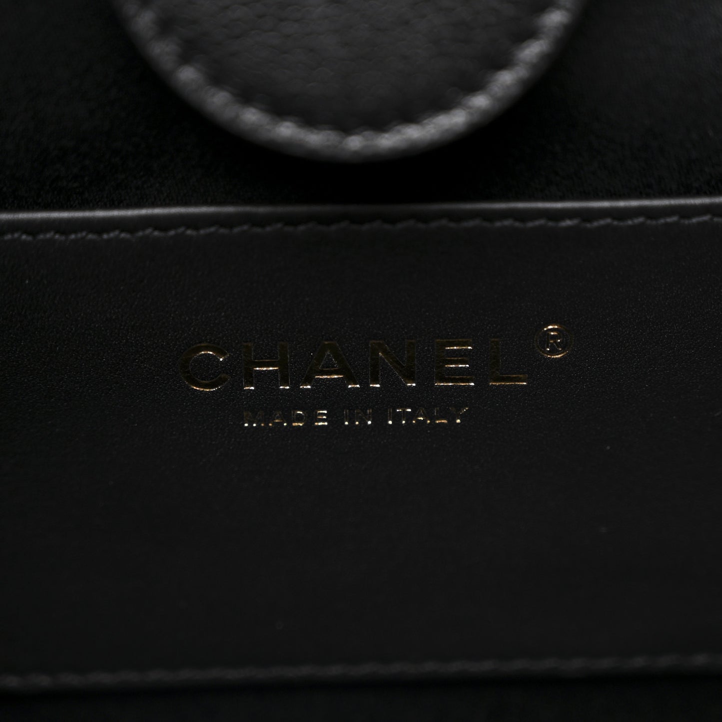 Caviar Quilted Large Chanel 25 Backpack Black