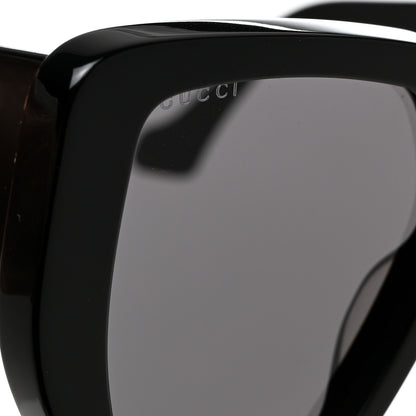 Gucci Acetate Square Frame Sunglasses GG0956S Black 7 of 8