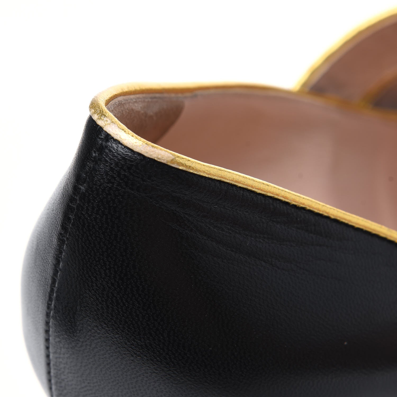 Gucci Calfskin Carly Mary Jane Web Pumps 40 Black 15 of 17