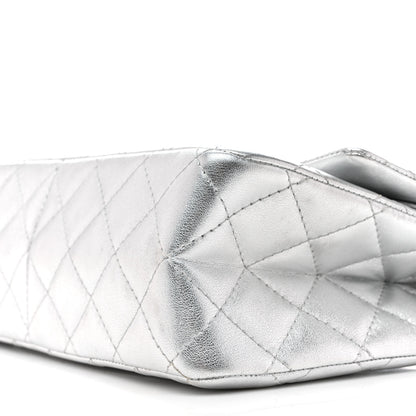 Chanel Metallic Lambskin Quilted 2.55 Reissue 226 Flap Silver 10 of 10