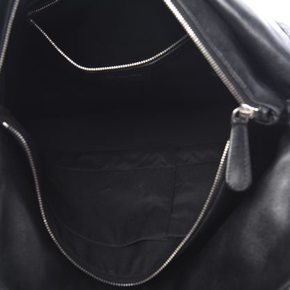 Christian Dior Lambskin Cannage Large Granville Tote Black 7 of 14
