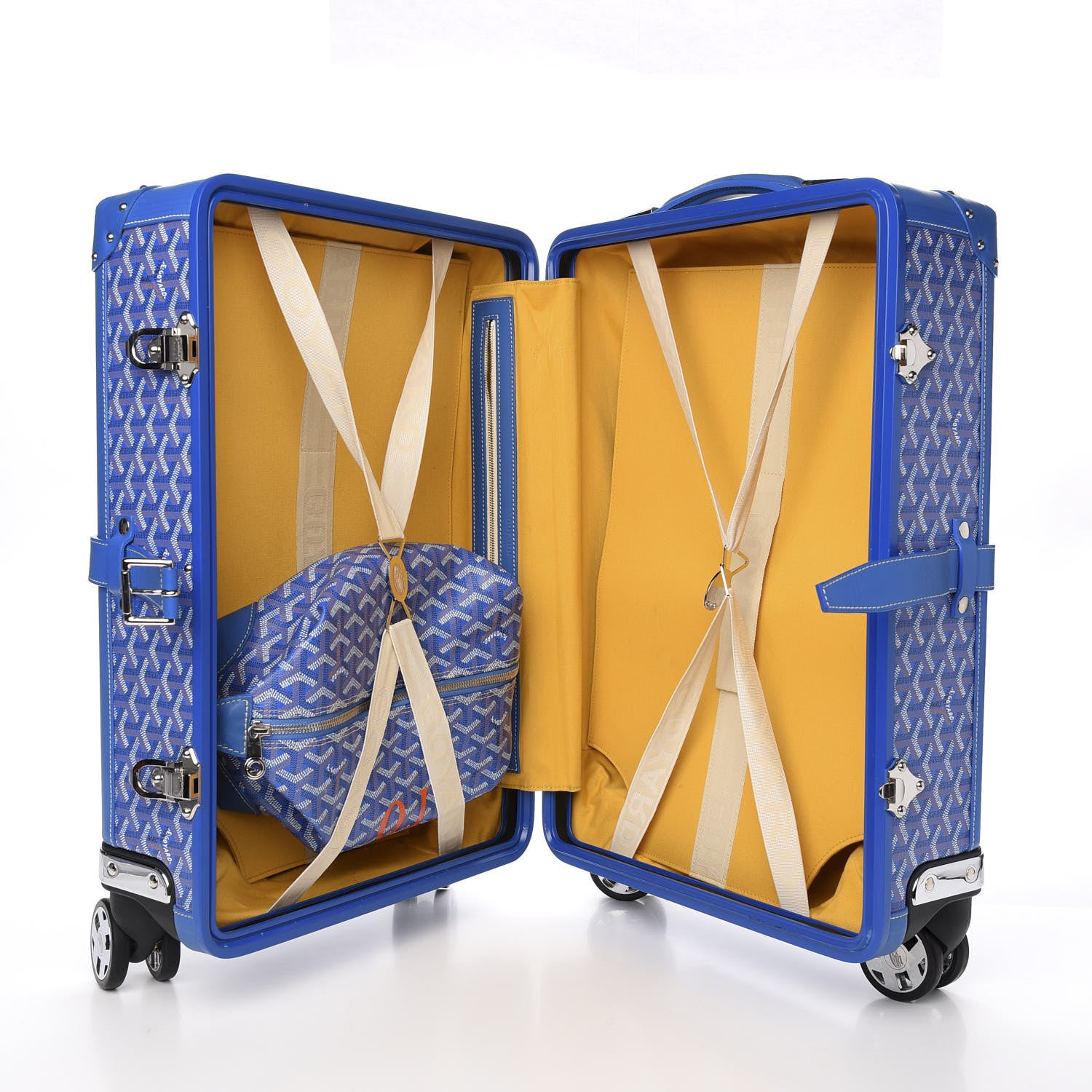 Goyard Goyardine Bourget PM Sky Blue 4 of 9