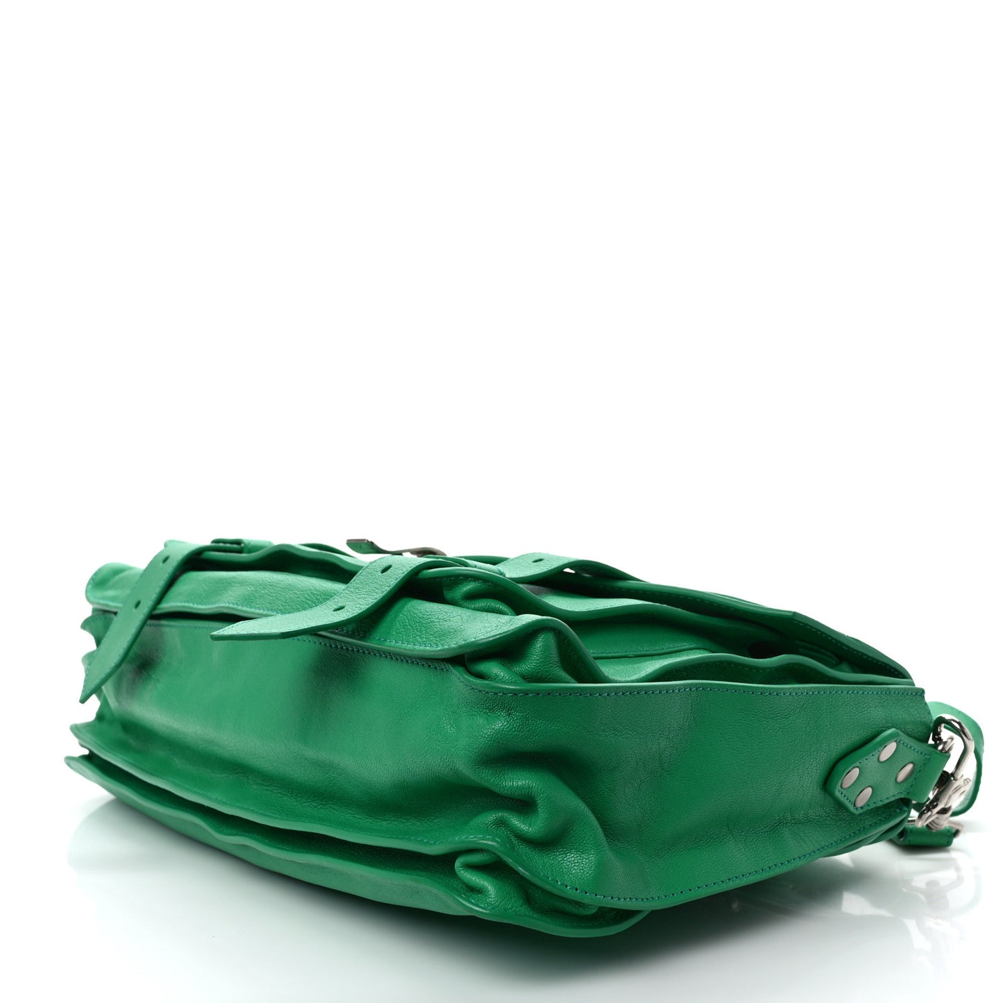 Lambskin Medium PS1 Satchel Aloe