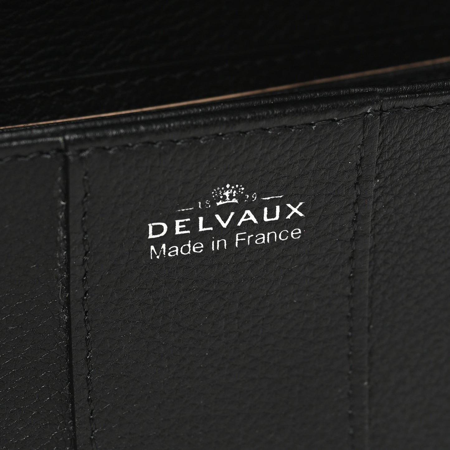 Grained Calfskin Brillant PTF Long Wallet Black