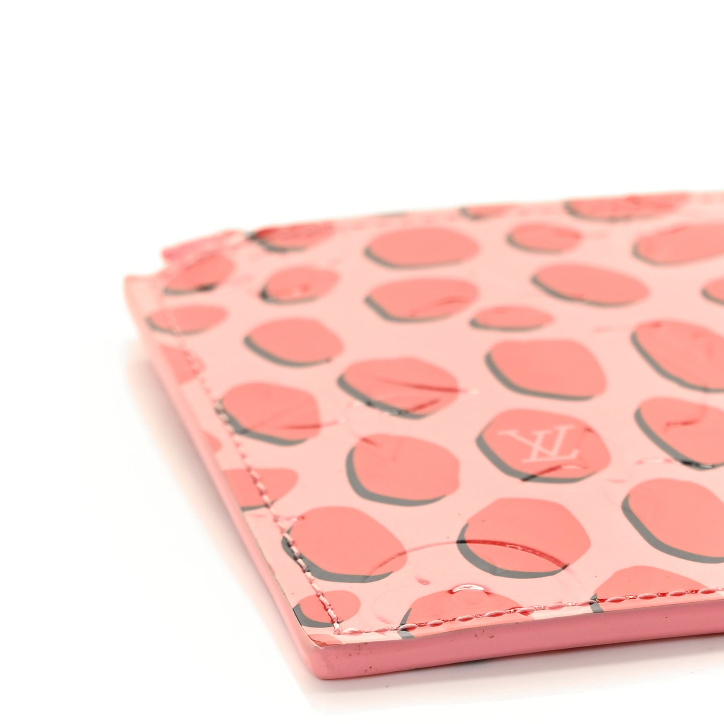 Vernis Jungle Dots Felicie Chain Wallet Zippered Insert Sugar Pink Poppy