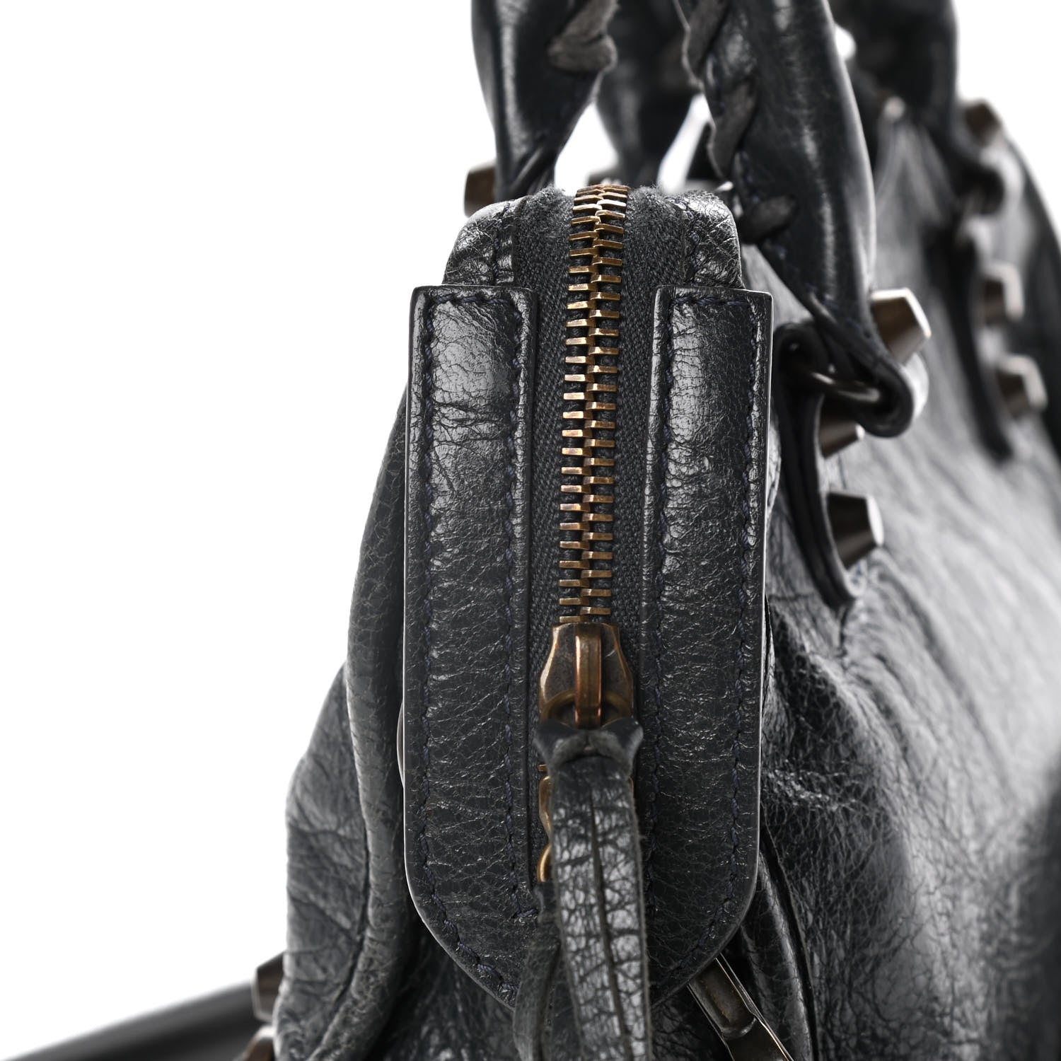Balenciaga Agneau Classic Hardware Mini City Anthracite 11 of 12