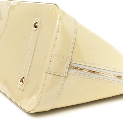 Louis Vuitton Vernis Alma GM Blanc Corail 9 of 10