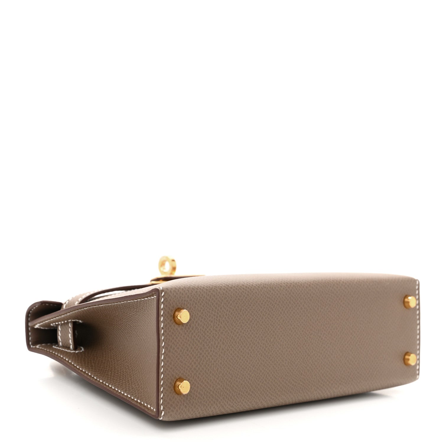 Hermes Epsom Mini Kelly Sellier 20 Etoupe 4 of 11