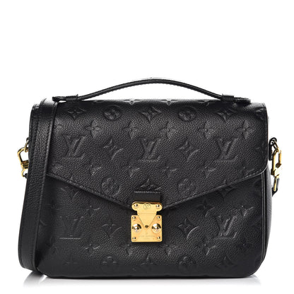 Louis Vuitton Empreinte Pochette Metis Black 1 of 9