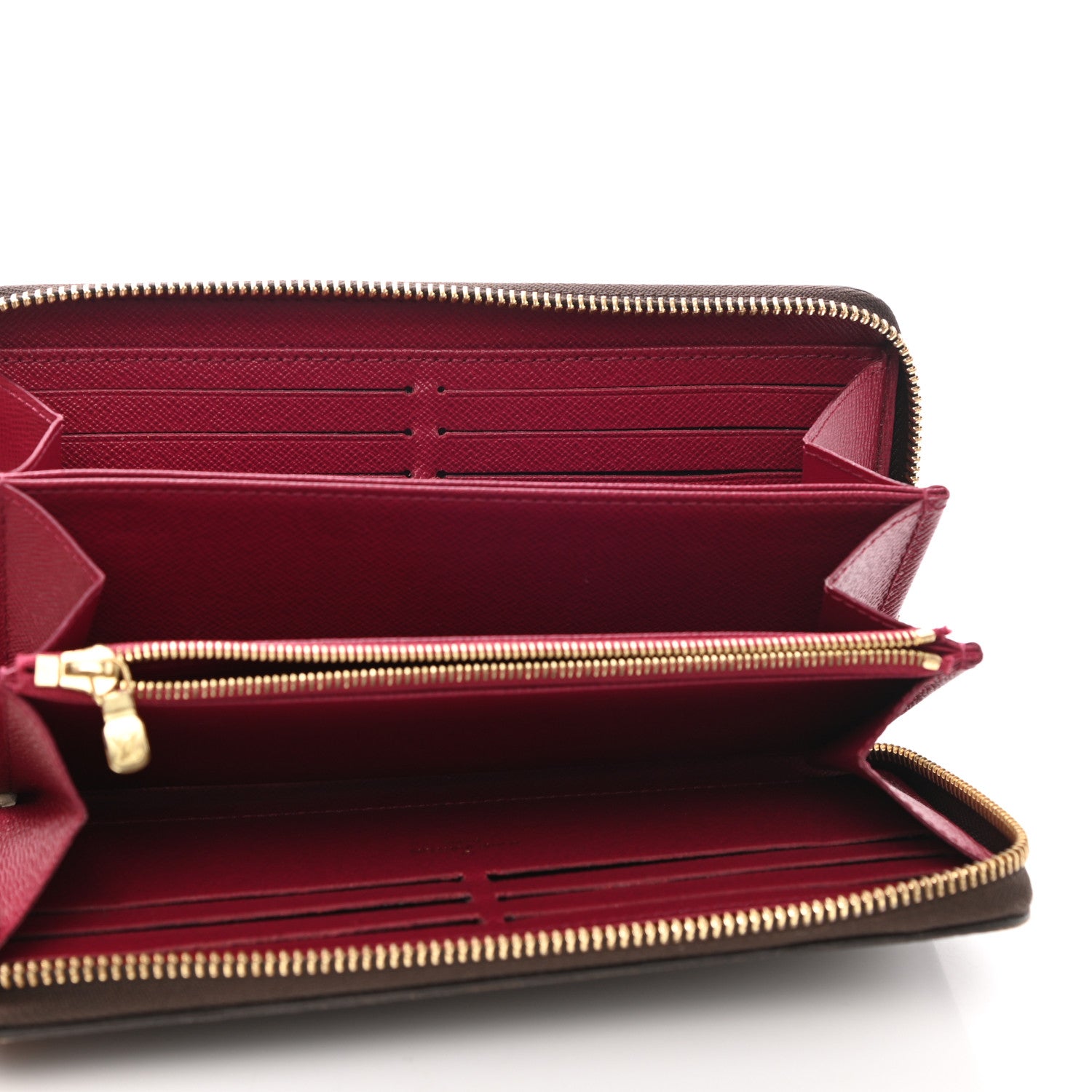 Louis Vuitton Monogram Zippy Wallet Fuchsia 5 of 7