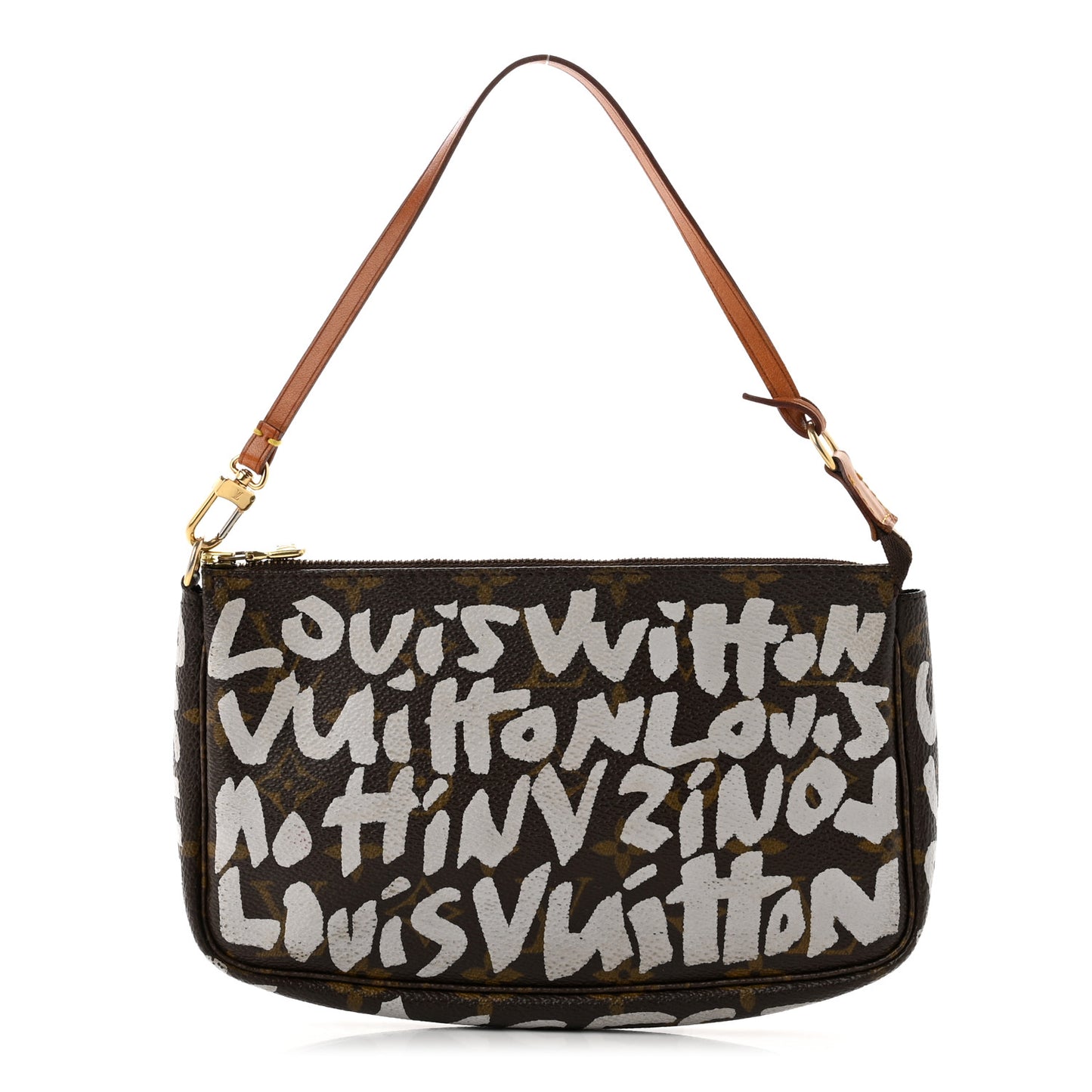Monogram Graffiti Pochette Accessories Silver
