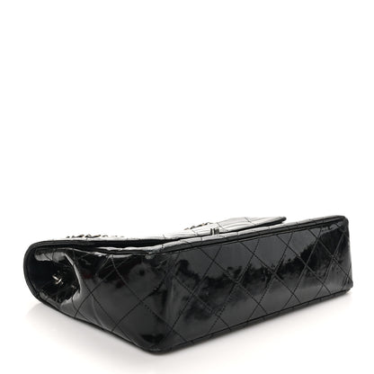 Chanel Patent Quilted Medium Single Flap Black 4 of 10