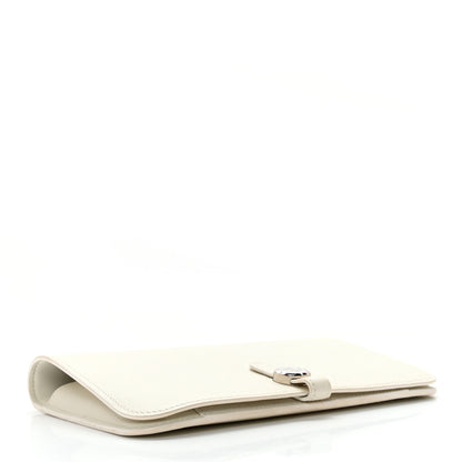 Hermes Evercolor Dogon Duo Wallet White 4 of 14