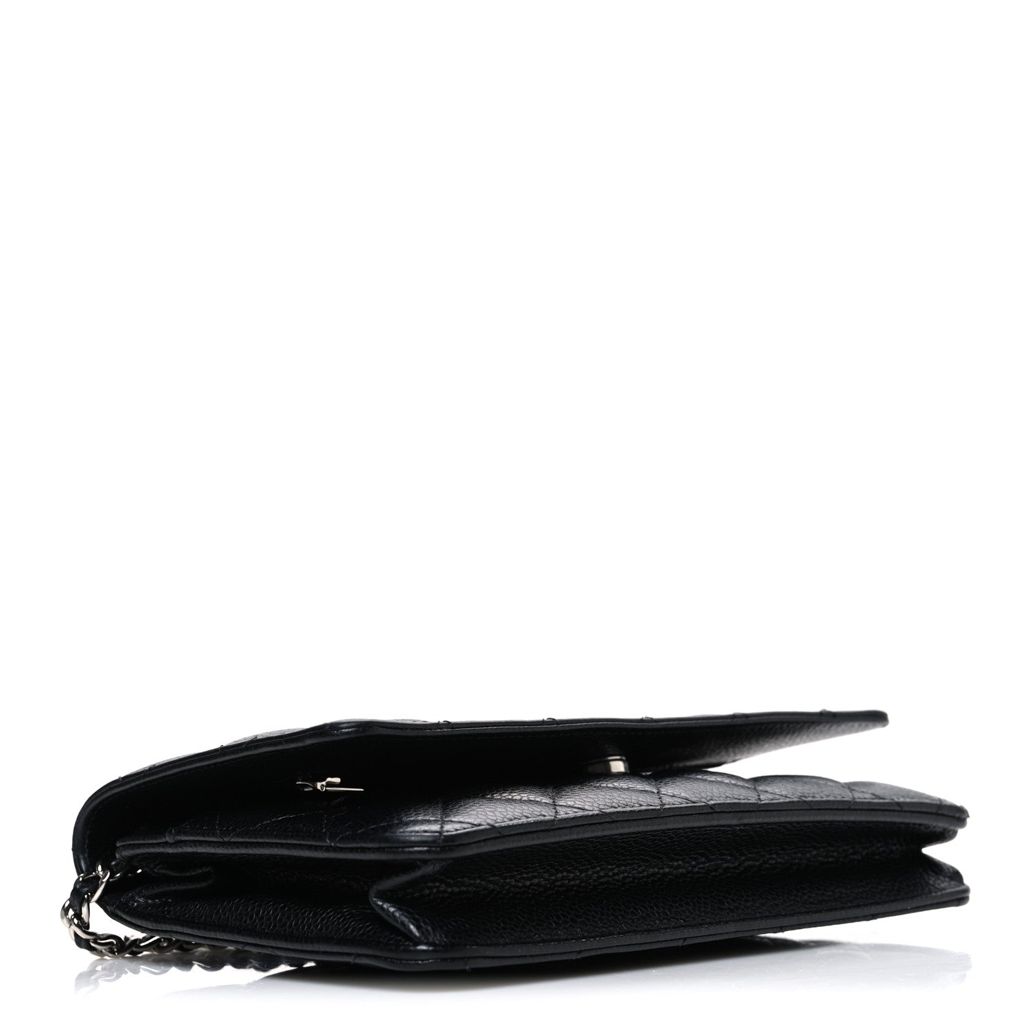 Chanel Caviar Quilted Wallet on Chain WOC Black 4 of 12